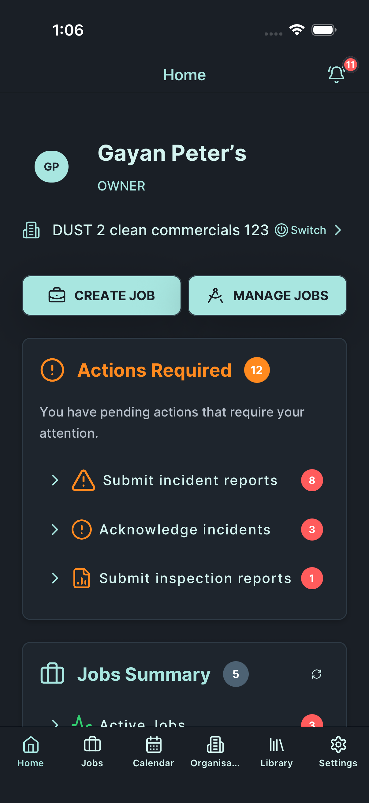 Dingo Desk Dark Theme